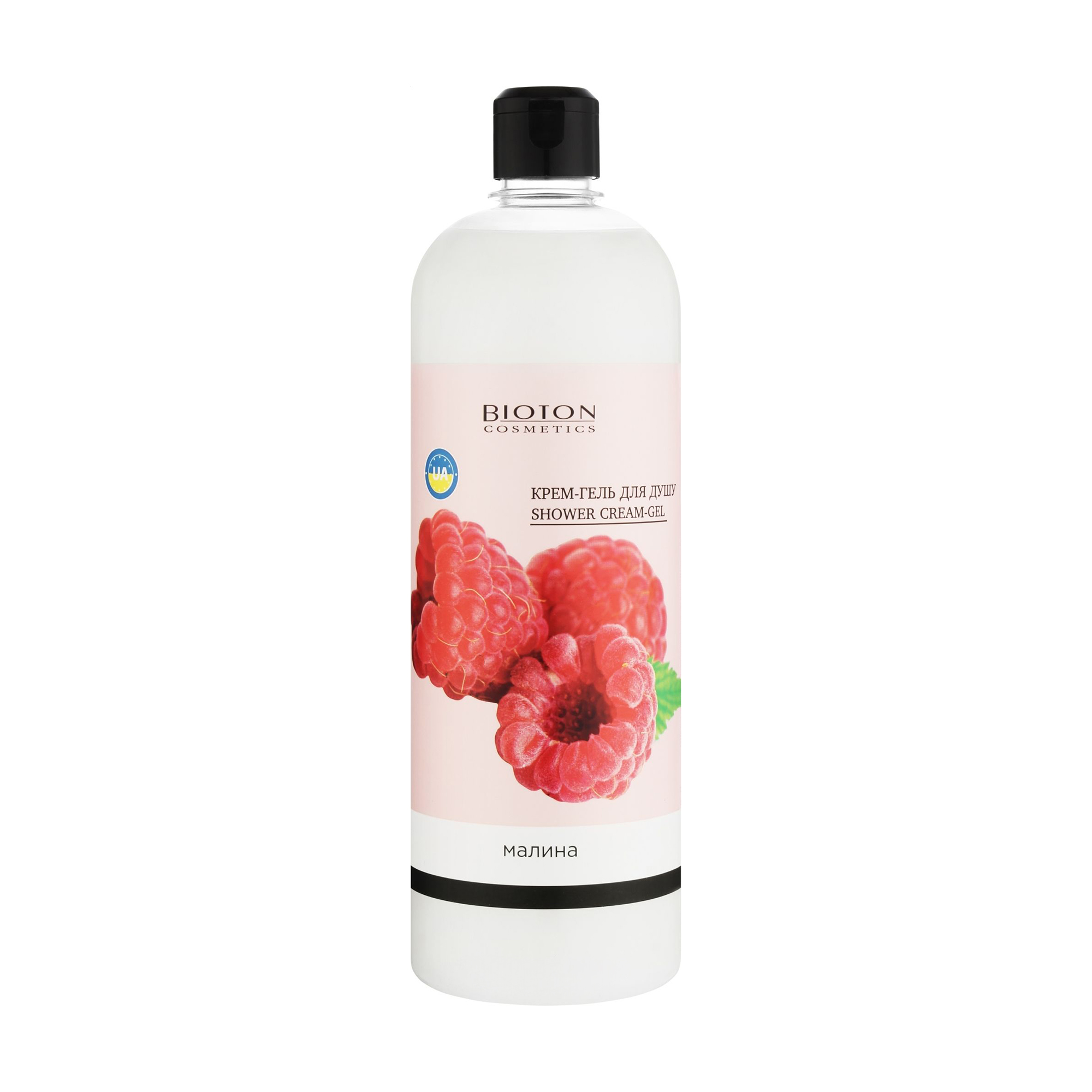 Крем-гель для душу Bioton Cosmetics Shower Cream-Gel Малина, 1 л